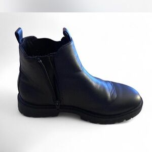 Zara Women's Midnight BlackLeather Boots